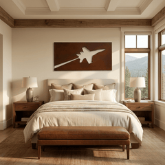 The Flight Path - Metal Wall Art - Oxide - Anthem Classic