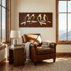 The Flock - Metal Wall Art - Oxide - Anthem Classic