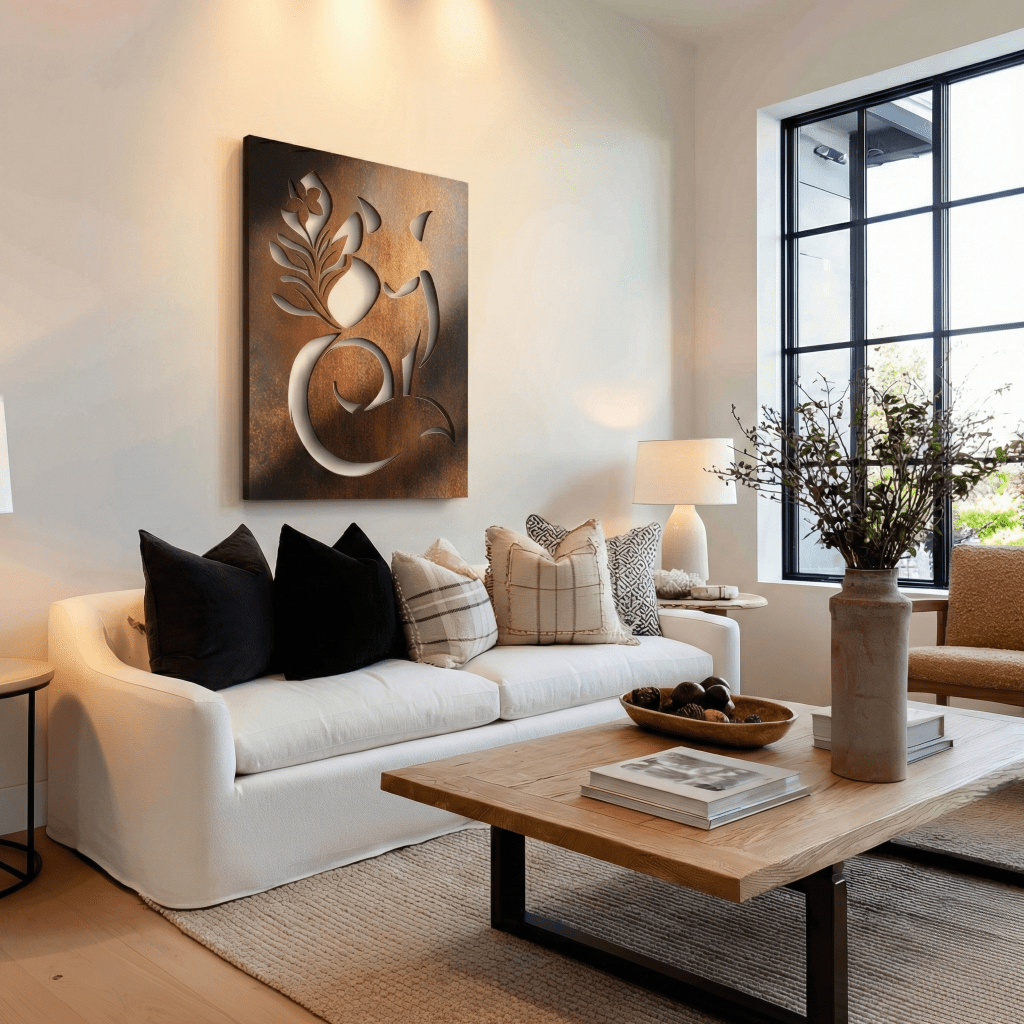 The Floral Fox - Metal Wall Art - Anthem Classic