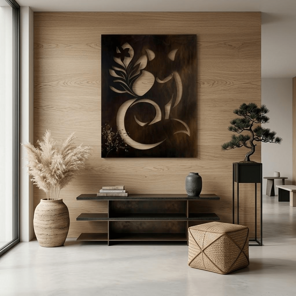 The Floral Fox - Metal Wall Art - Anthem Classic