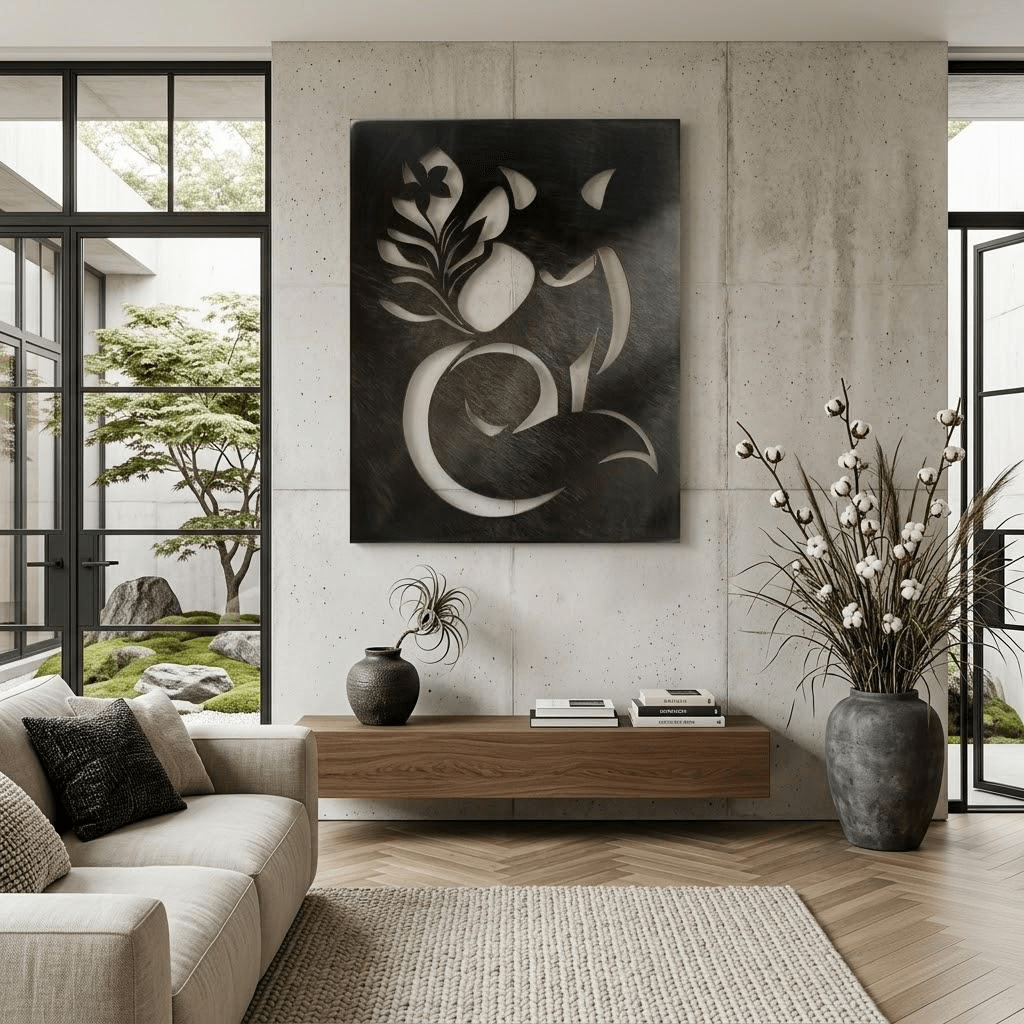 The Floral Fox - Metal Wall Art - Anthem Classic