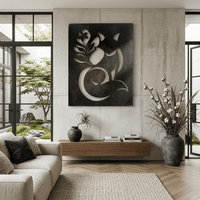 The Floral Fox - Metal Wall Art - Forge