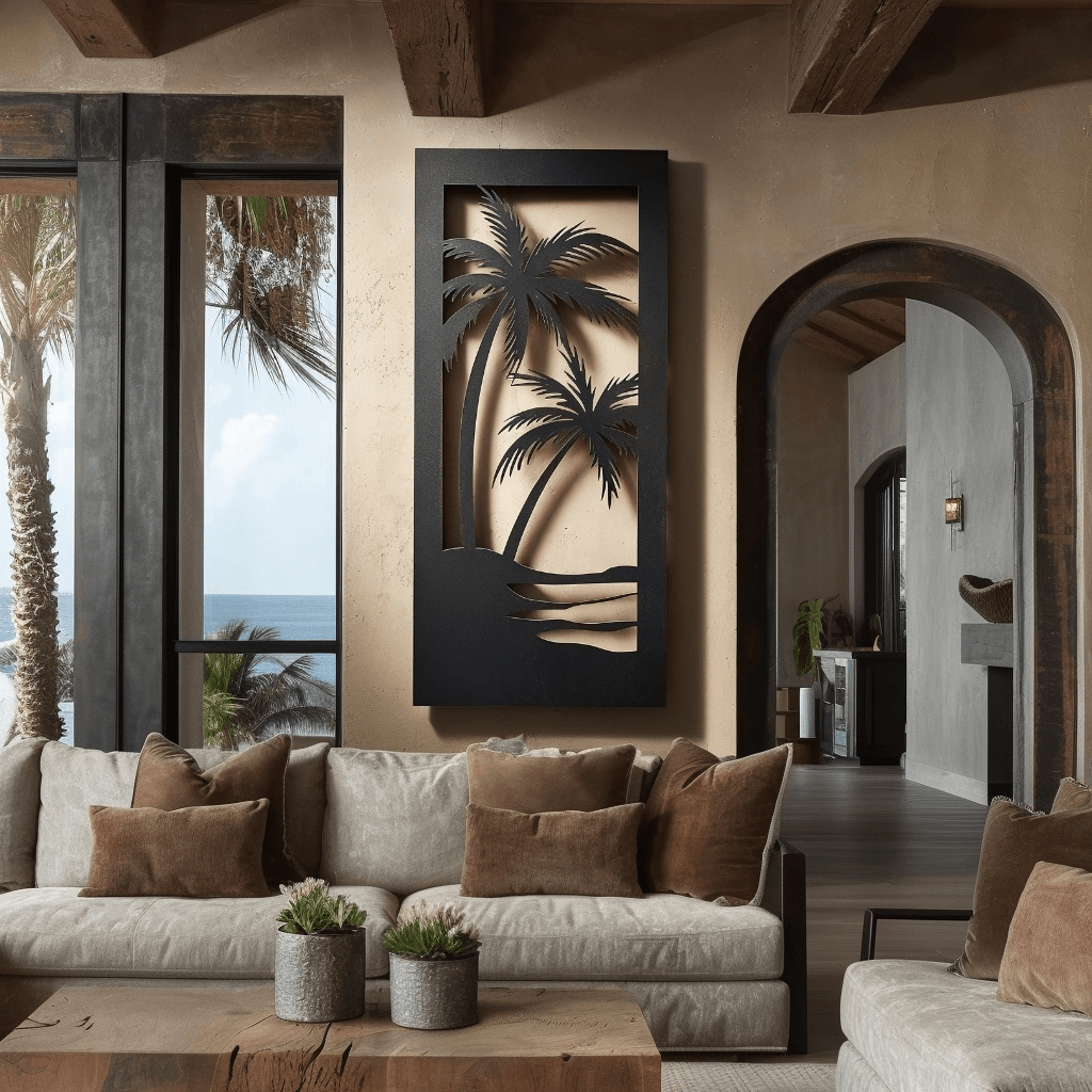 The Florida Palm Trees - Metal Wall Art - Anthem Classic