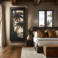 The Florida Palm Trees - Metal Wall Art - Forge