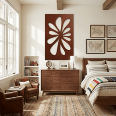 The Flourish - Metal Wall Art - Oxide - Anthem Classic