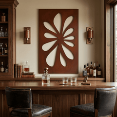 The Flourish - Metal Wall Art - Oxide - Anthem Classic