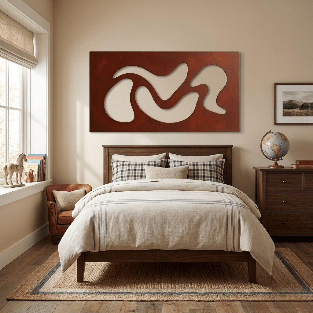 The Flow Form - Metal Wall Art - Oxide - Anthem Classic