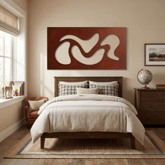 The Flow Form - Metal Wall Art - Oxide - Anthem Classic