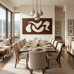 The Flow Form - Metal Wall Art - Oxide - Anthem Classic