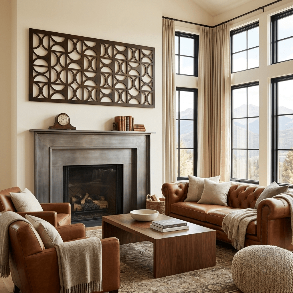 The Flow State - Metal Wall Art - Umber - Anthem Classic
