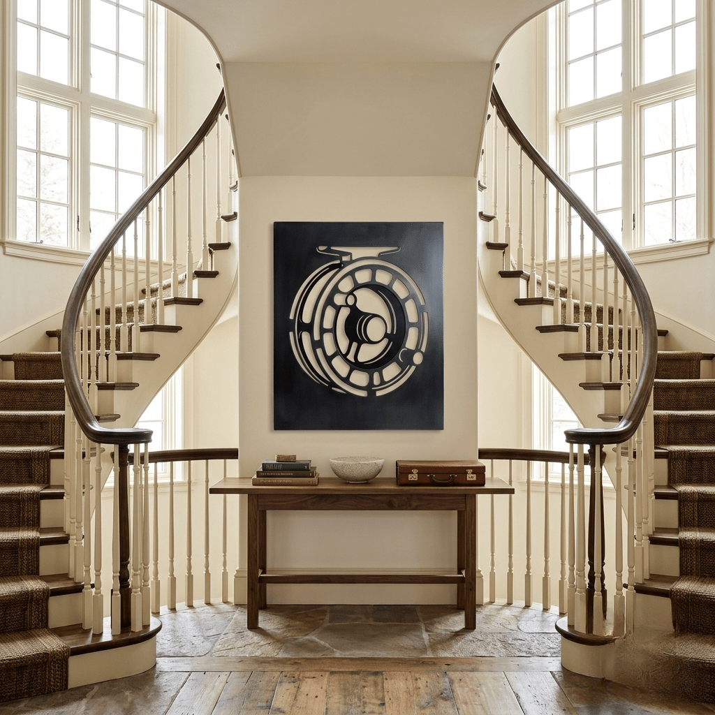 The Fly Reel - Metal Wall Art - Forge - Anthem Classic
