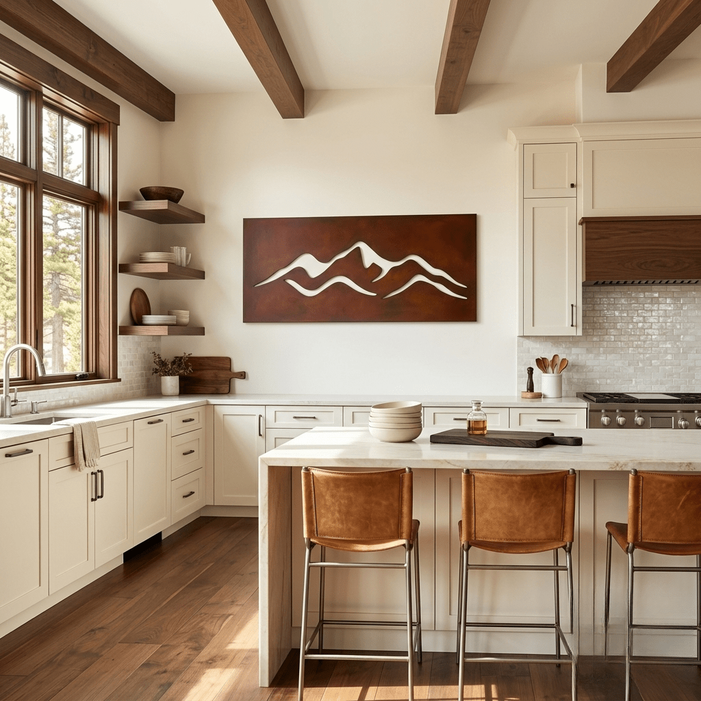 The Fold - Metal Wall Art - Oxide - Anthem Classic