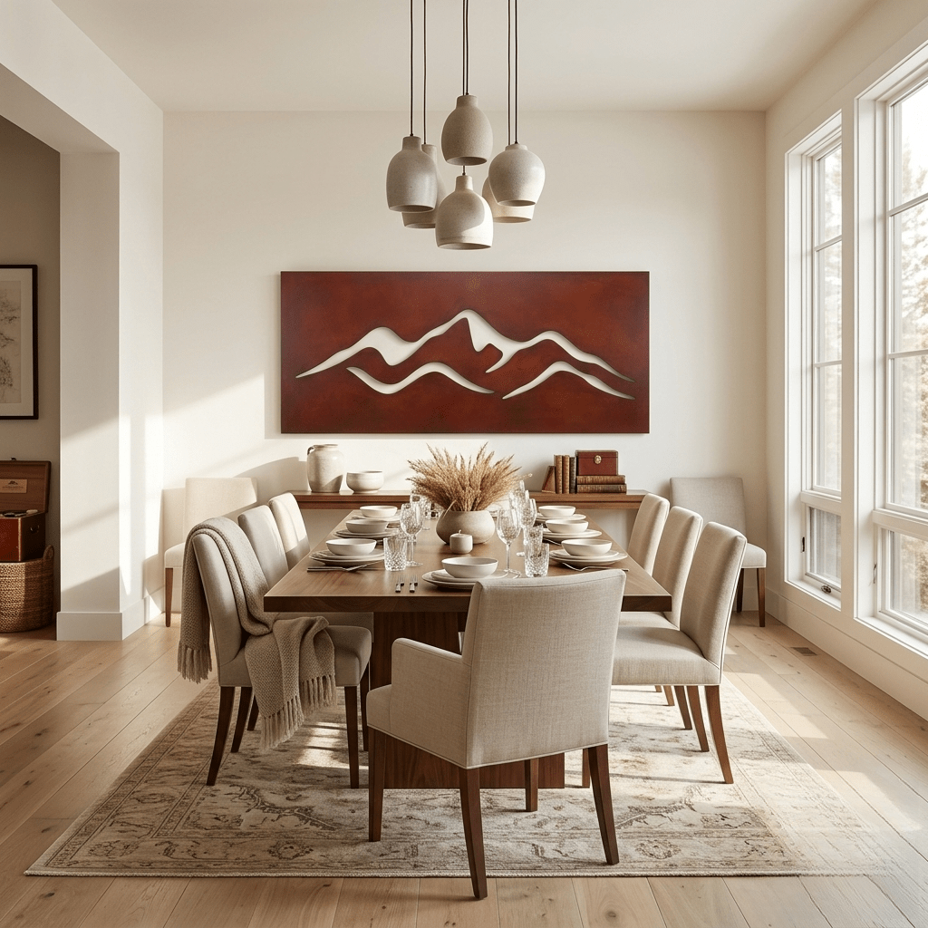 The Fold - Metal Wall Art - Oxide - Anthem Classic