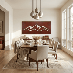 The Fold - Metal Wall Art - Oxide - Anthem Classic