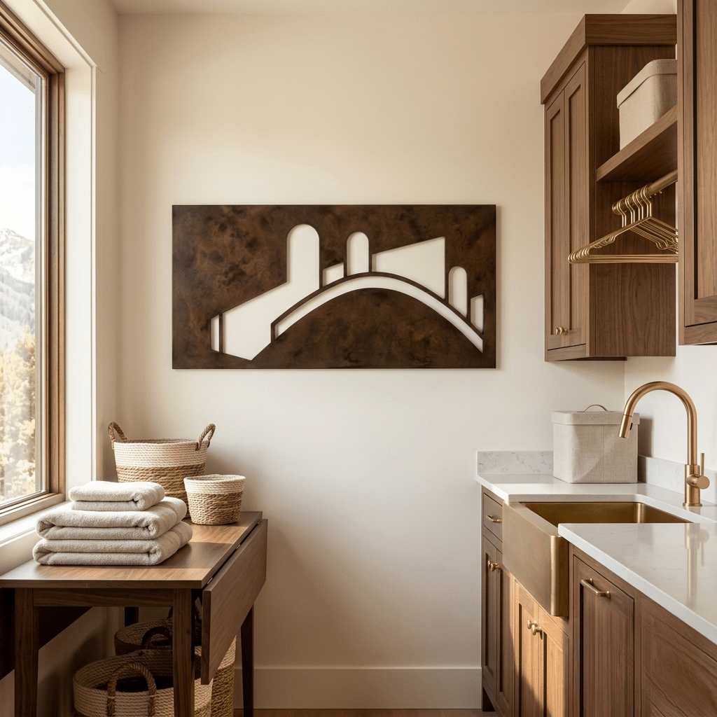 The Form Work - Metal Wall Art - Umber - Anthem Classic
