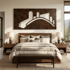 The Form Work - Metal Wall Art - Umber - Anthem Classic