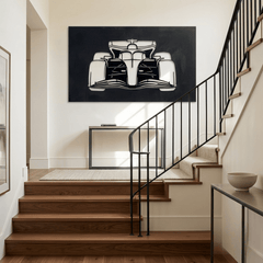 The Formula Race Car - Metal Wall Art - Forge - Anthem Classic