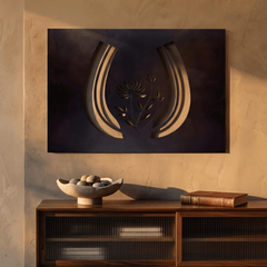 The Fortuna - Metal Wall Art - Umber - Anthem Classic