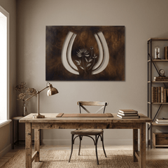 The Fortuna - Metal Wall Art - Umber - Anthem Classic