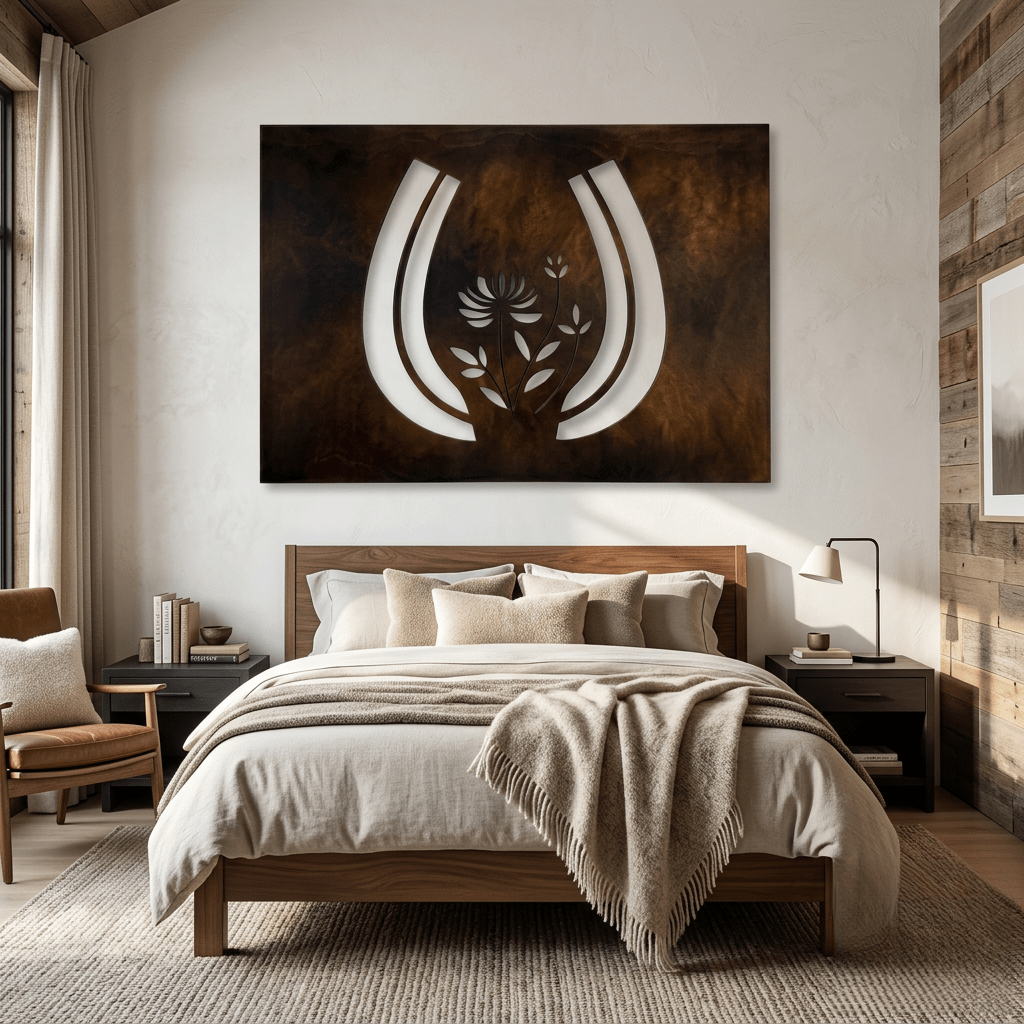 The Fortuna - Metal Wall Art - Umber - Anthem Classic