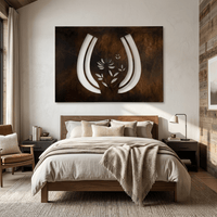The Fortuna - Metal Wall Art - Umber