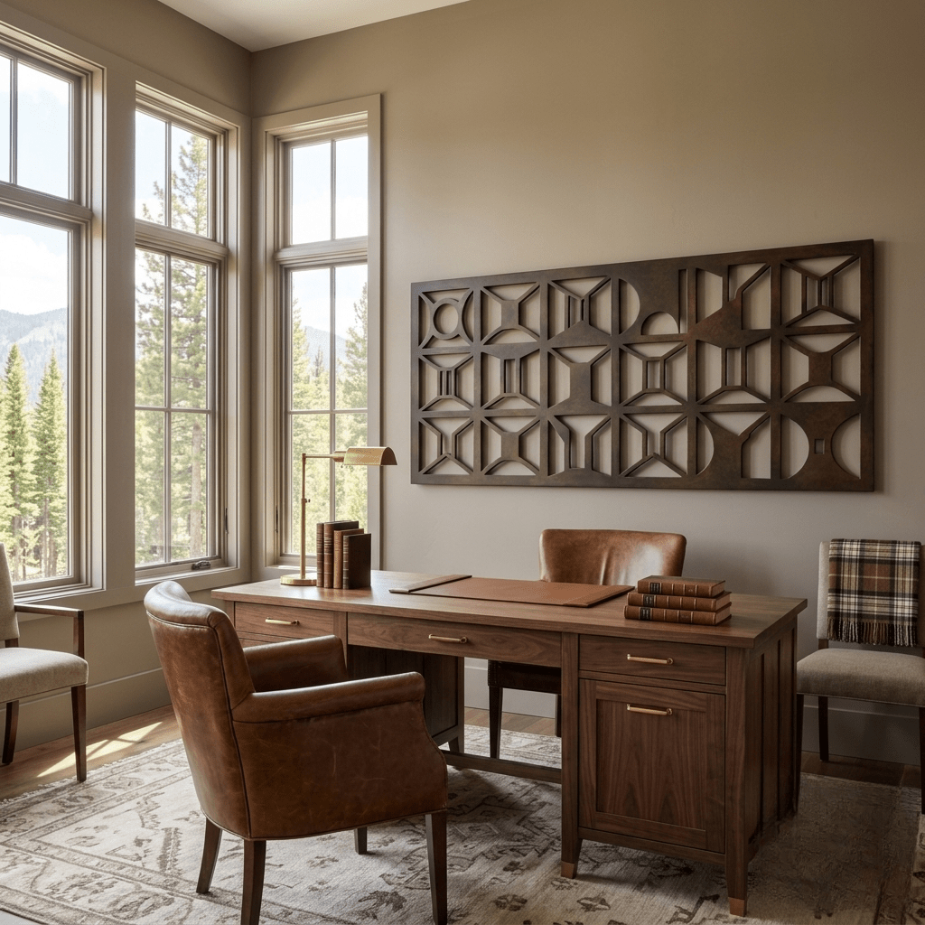 The Framework - Metal Wall Art - Umber - Anthem Classic