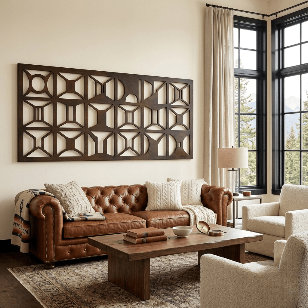 The Framework - Metal Wall Art - Umber - Anthem Classic