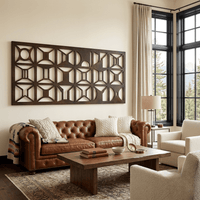 The Framework - Metal Wall Art - Umber