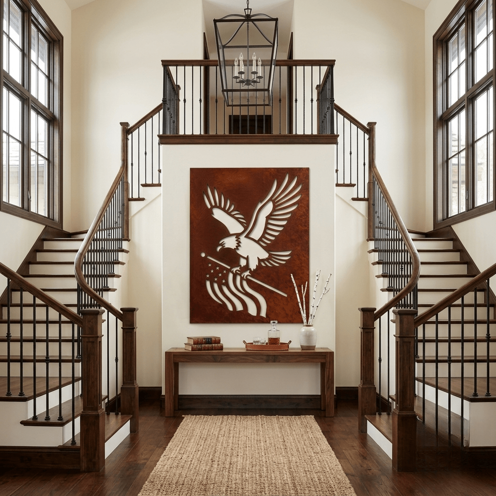 The Freedom Eagle - Metal Wall Art - Oxide - Anthem Classic