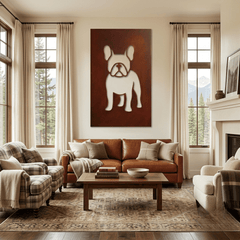 The Frenchie - Metal Wall Art - Oxide - Anthem Classic