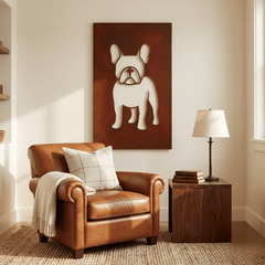 The Frenchie - Metal Wall Art - Oxide - Anthem Classic