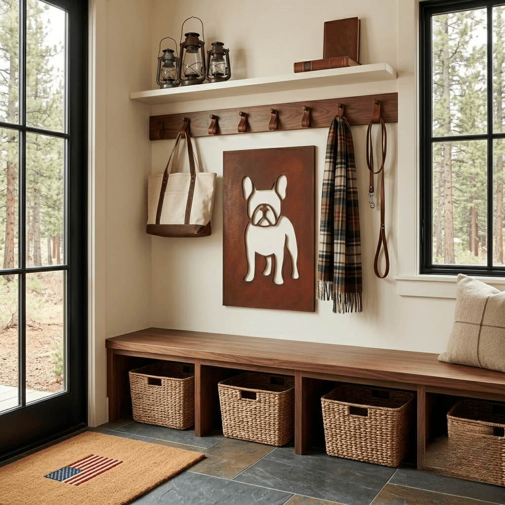 The Frenchie - Metal Wall Art - Oxide - Anthem Classic