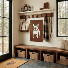 The Frenchie - Metal Wall Art - Oxide - Anthem Classic