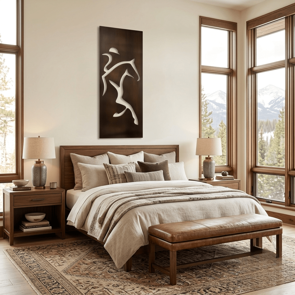 The Gallop - Metal Wall Art - Umber - Anthem Classic