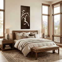 The Gallop - Metal Wall Art - Umber