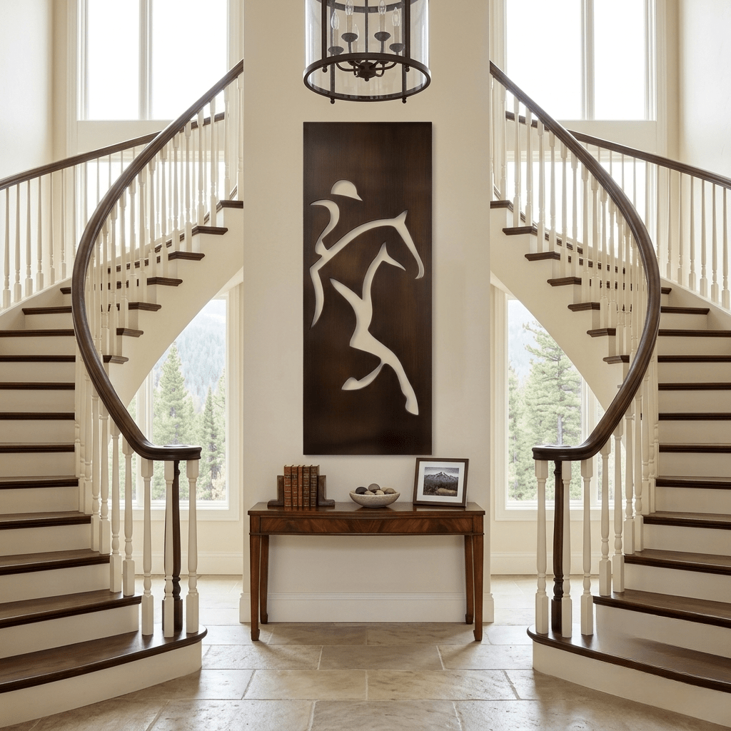 The Gallop - Metal Wall Art - Umber - Anthem Classic