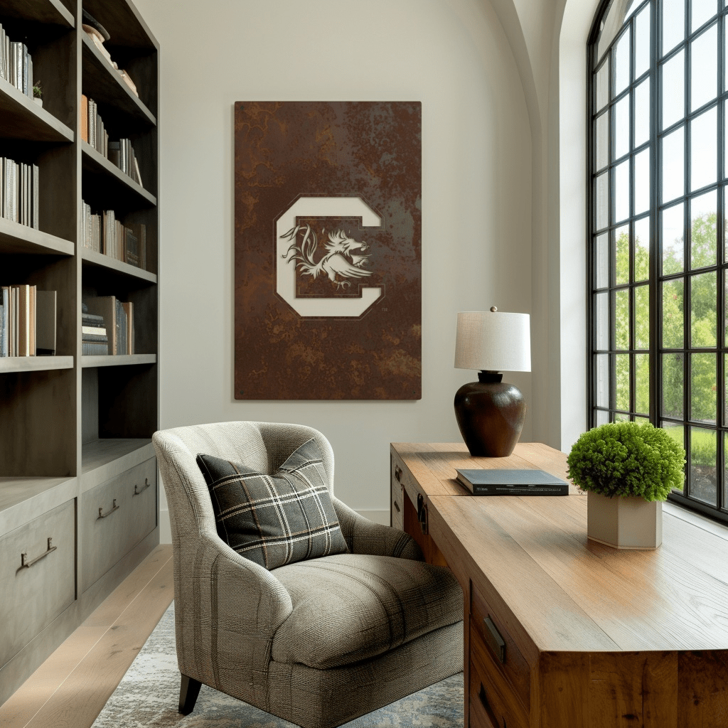 The Gamecock C - Wall Art - Portrait Umber - Anthem Classic