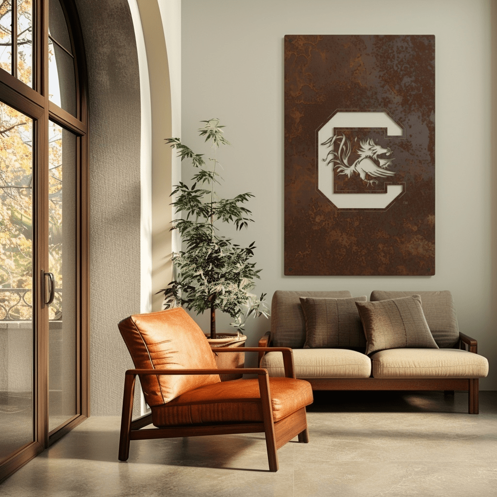 The Gamecock C - Wall Art - Portrait Umber - Anthem Classic