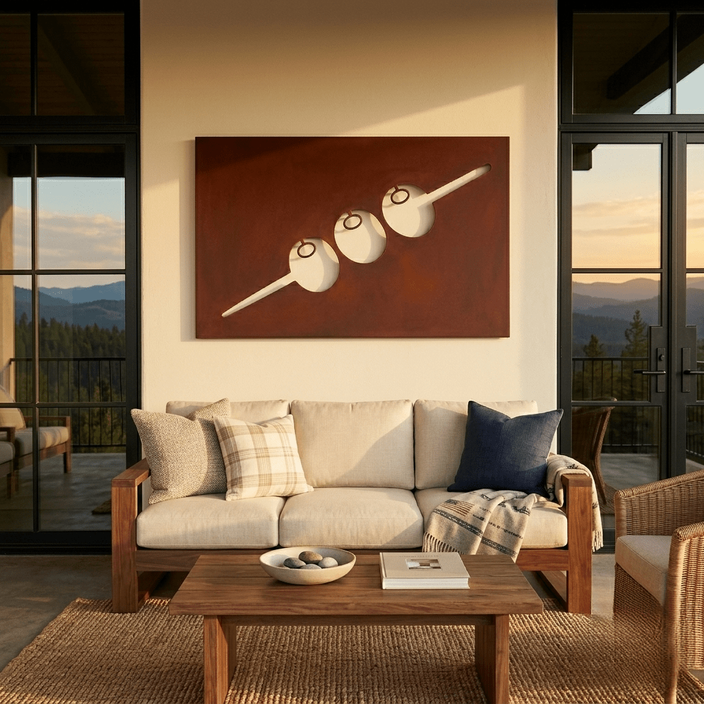 The Garnish - Metal Wall Art - Oxide - Anthem Classic