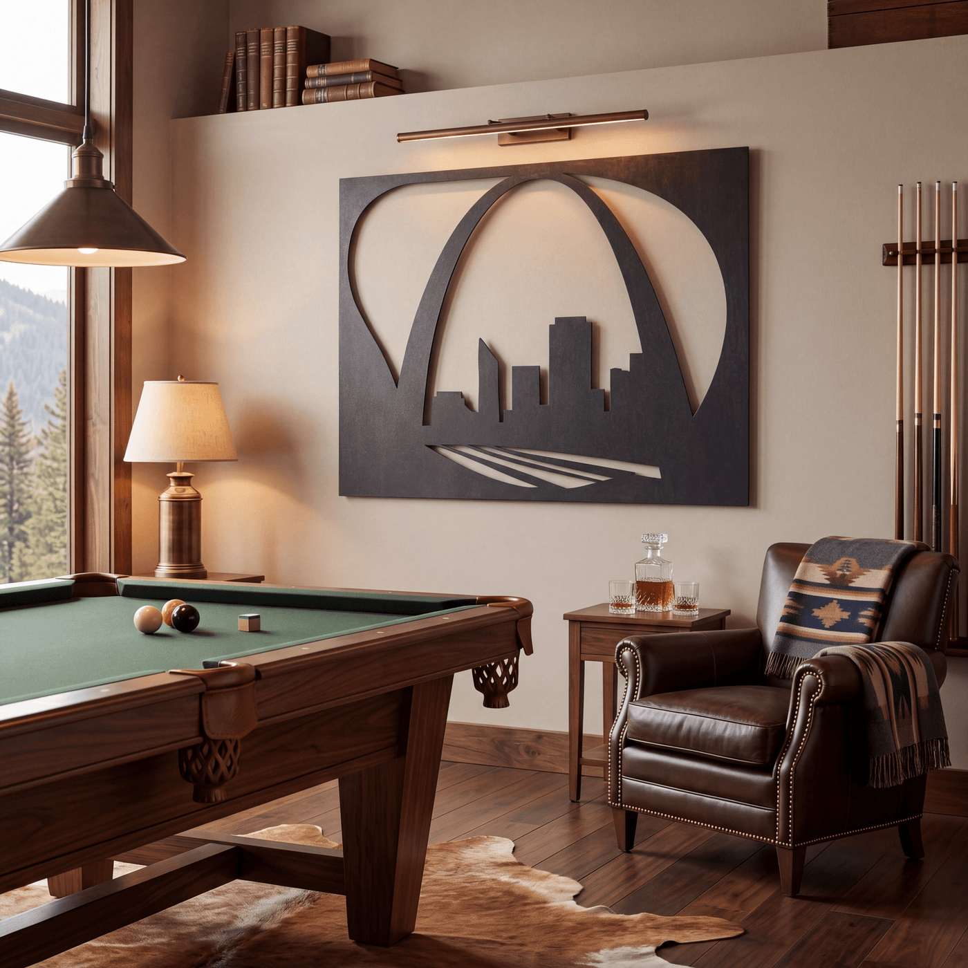 The Gateway Arch - Metal Wall Art - Forge - Anthem Classic