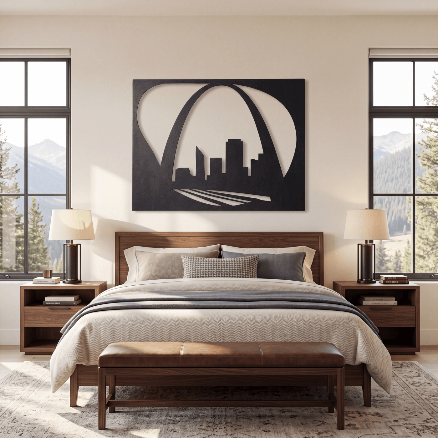 The Gateway Arch - Metal Wall Art - Forge - Anthem Classic