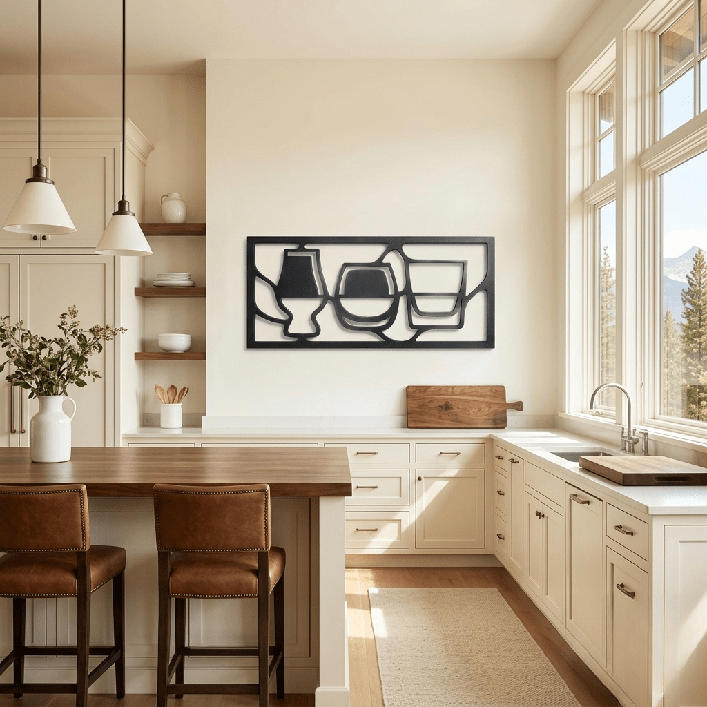 The Gathered Glass - Metal Wall Art - Forge - Anthem Classic