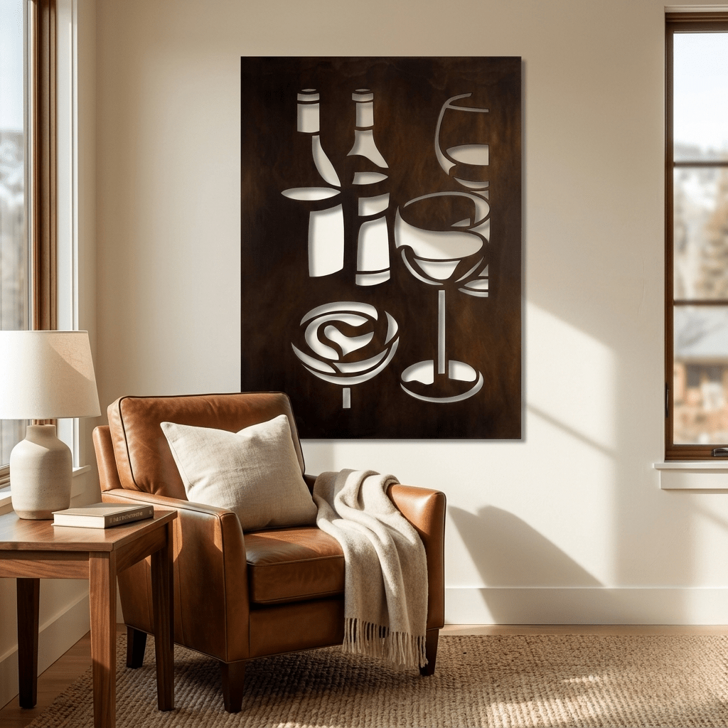 The Gathering - Metal Wall Art - Umber - Anthem Classic