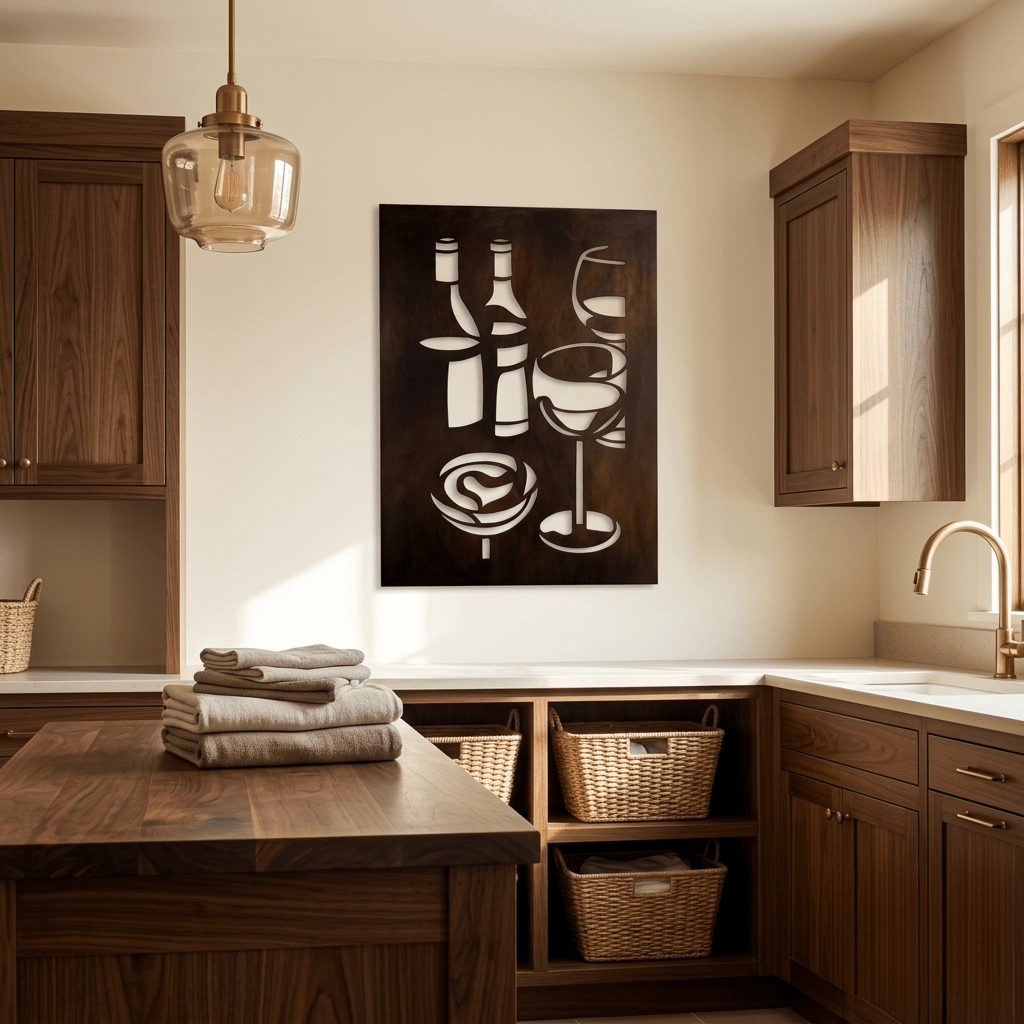 The Gathering - Metal Wall Art - Umber - Anthem Classic
