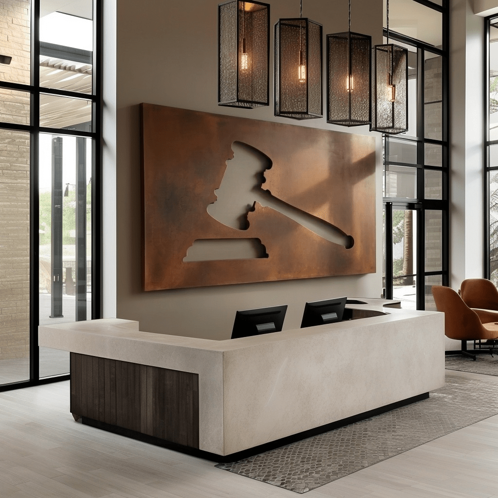 The Gavel - Metal Wall Art - Anthem Classic