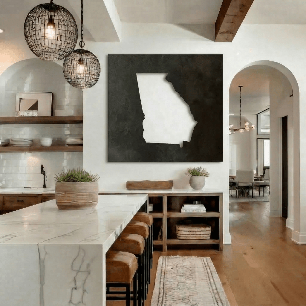 The Georgia - Metal Wall Art - Anthem Classic