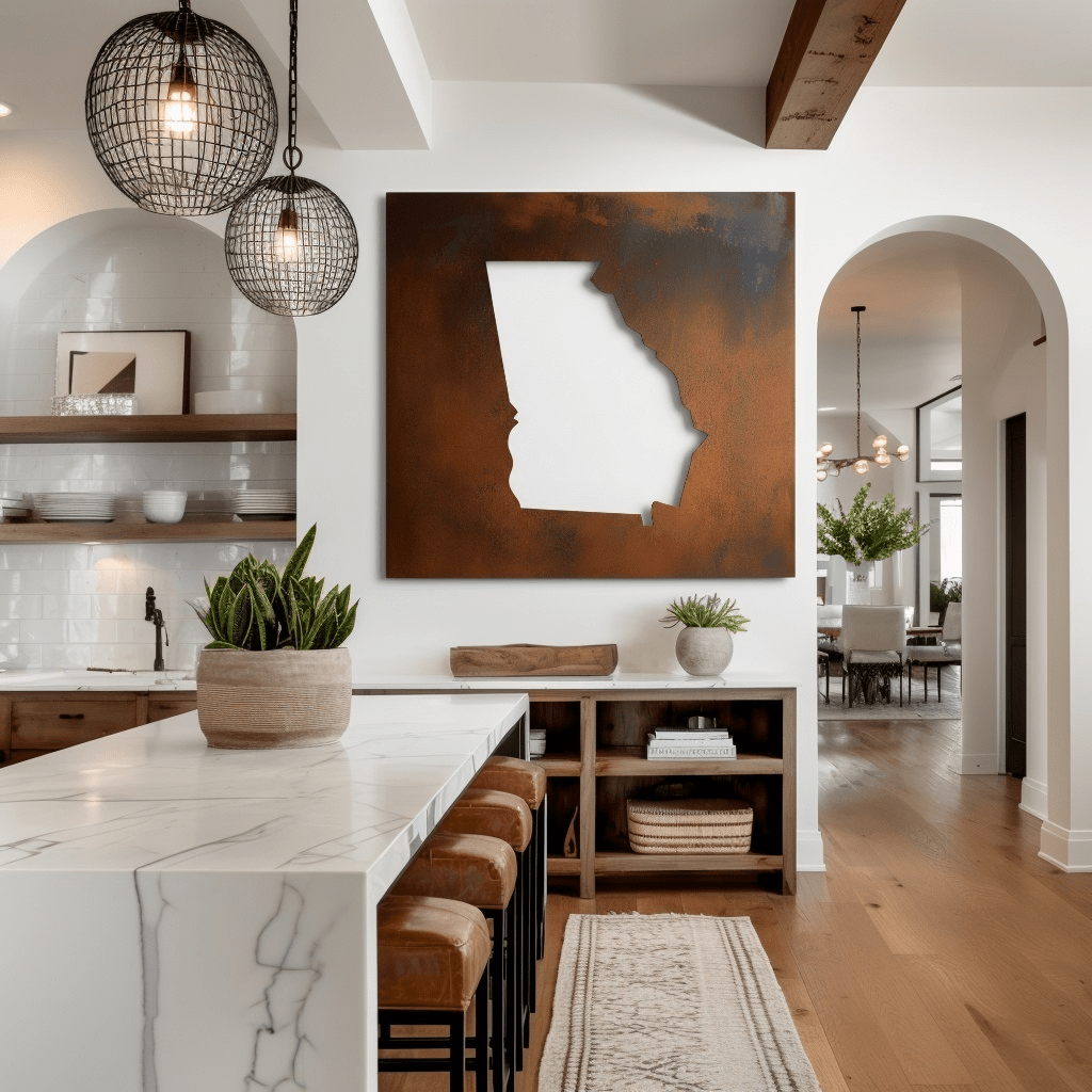 The Georgia - Metal Wall Art - Anthem Classic