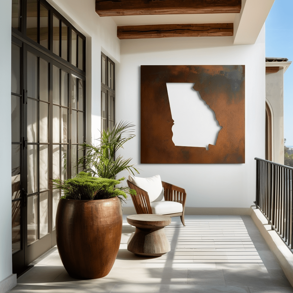 The Georgia - Metal Wall Art - Anthem Classic