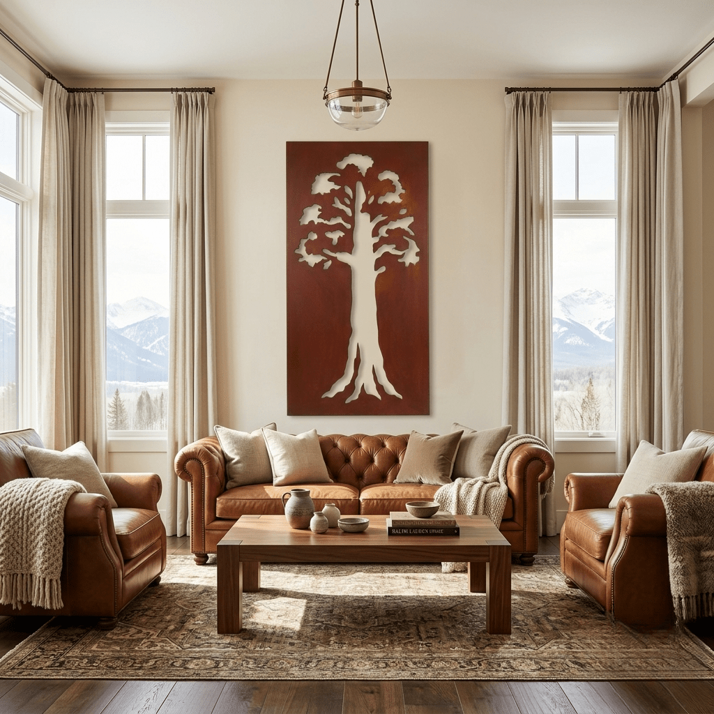 The Giant Sequoia - Metal Wall Art - Oxide - Anthem Classic