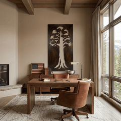 The Giant Sequoia - Metal Wall Art - Umber - Anthem Classic